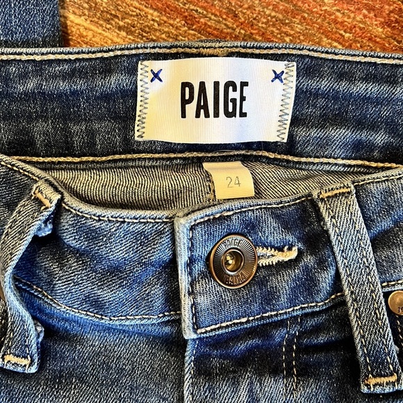 Paige Hoxton Ultra‎ Skinny Distressed Jeans - Picture 3 of 10